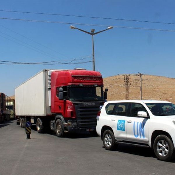 12 truckloads of UN aid sent to Syria's Idlib