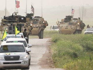 200-car convoy from the US to YPG