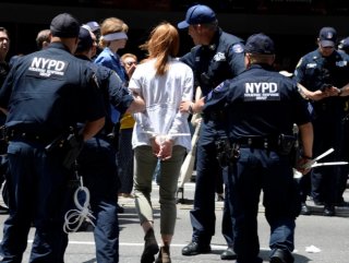 70 climate change protesters arrested in New York