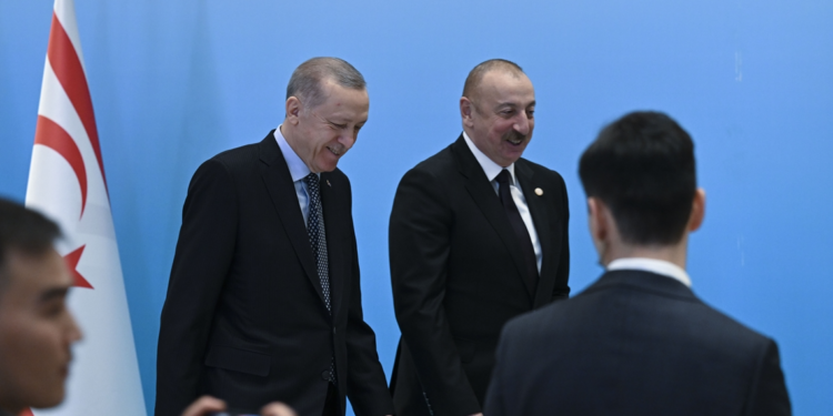 Erdogan and Aliyev. AA photo