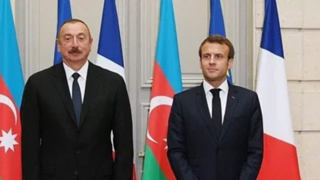 Aliyev, Macron hold phone calss on Armenia-Azerbaijan conflict