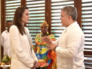 Angelina Jolie calls support for Venezuelan refugees