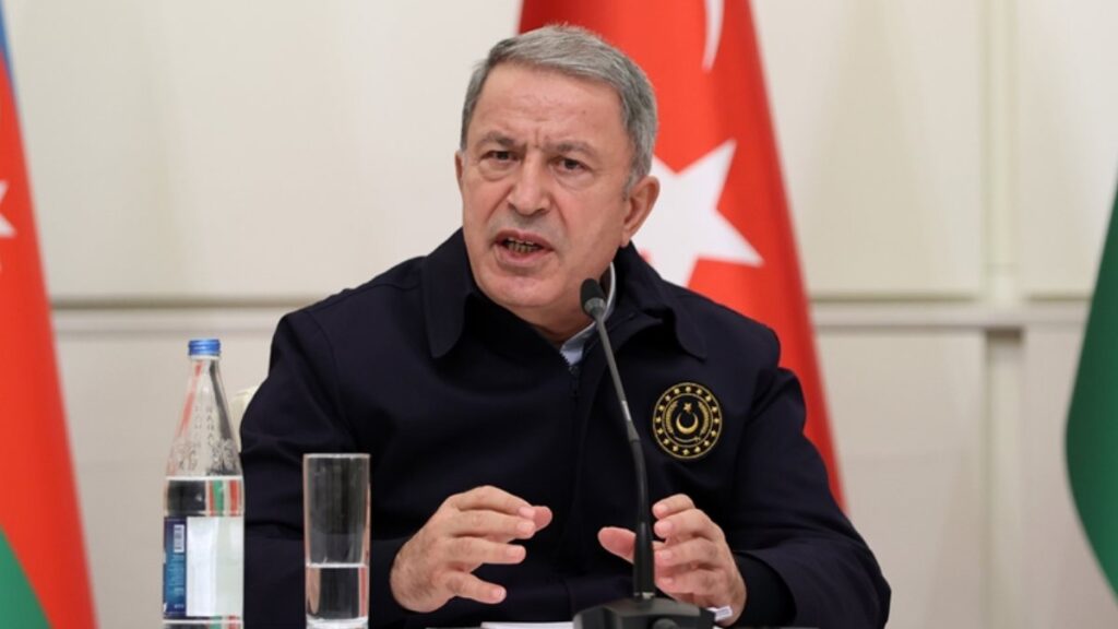 Armenia should take hand of peace extended by Azerbaijan, Turkey: Defense chief