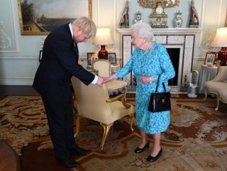 Boris Johnson meets Queen Elizabeth