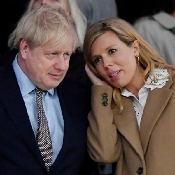 British PM Johnson's fiancee gives birth
