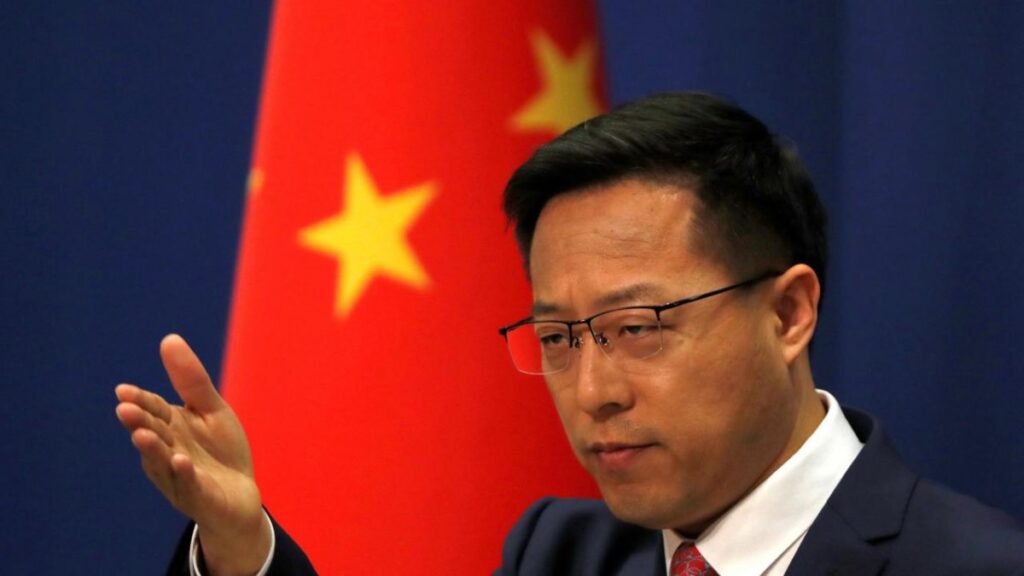 China accuses US for spreading political viruses
