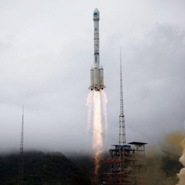 China launches satellite into space