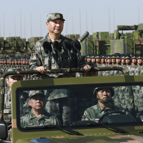 China trains army amid row with India