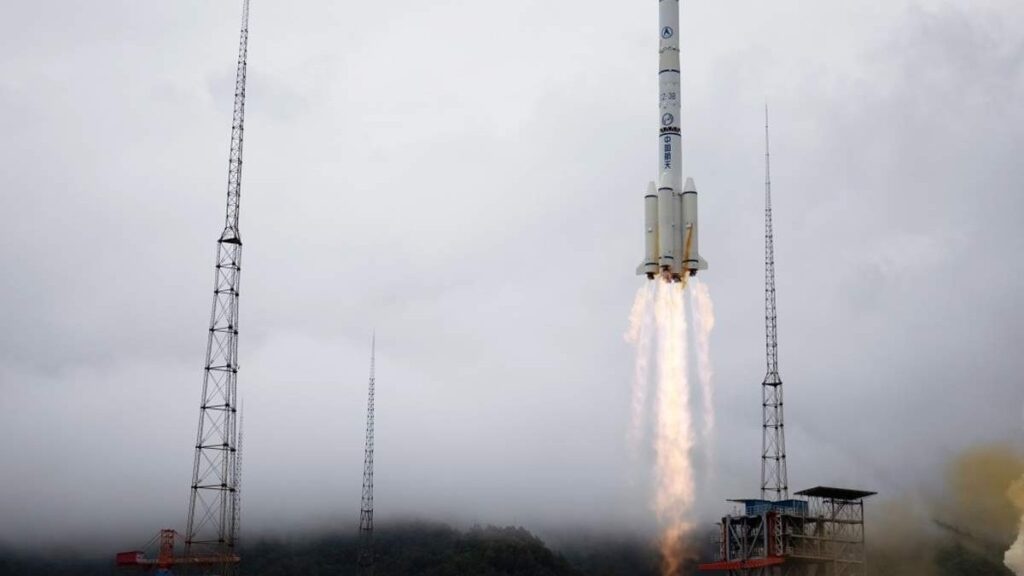 China's space carrier launches five satellites on its maiden flight