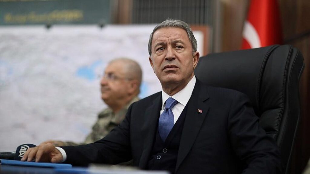 Defense chief says Turkey determined to protect its own rights