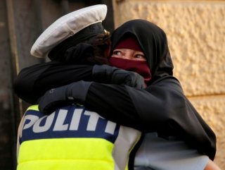 Denmark’s burqa ban met with protests
