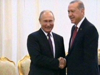 Erdoğan and Putin meet in Tehran