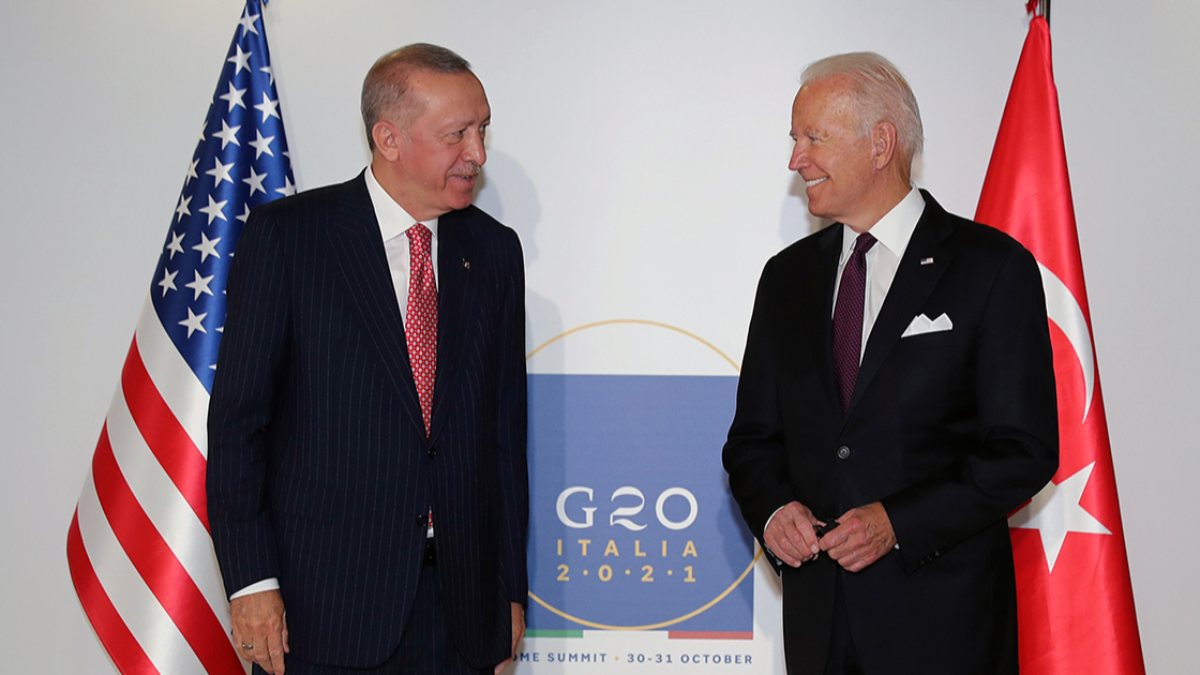 Erdoğan meets Biden at G20 summit