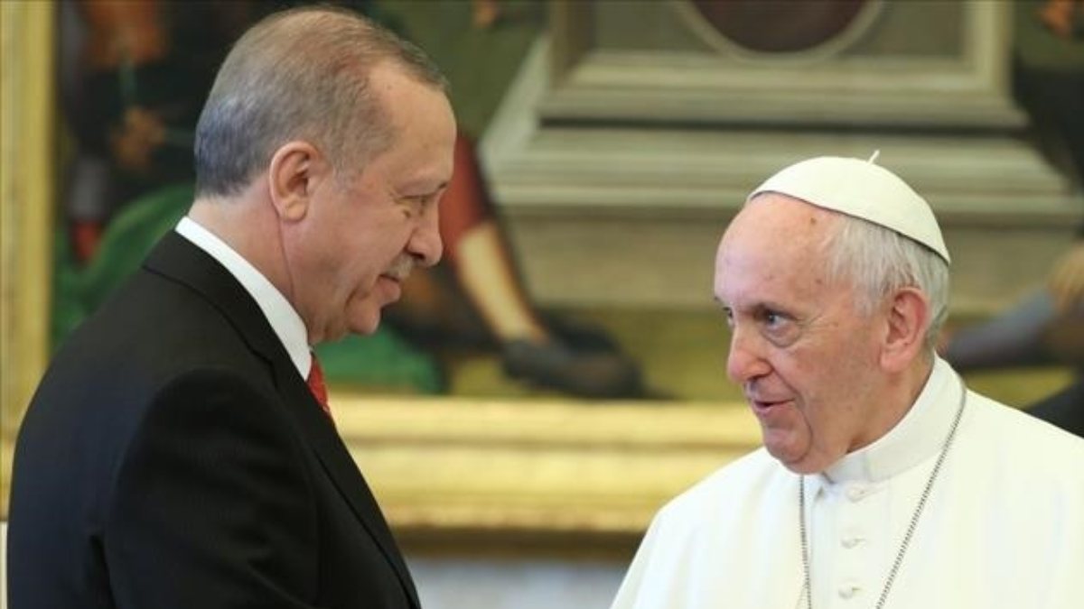 Erdoğan, Pope Francis discuss Israel's attacks on Palestinian territories