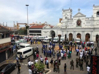 Explosions hit the capital of Sri Lanka