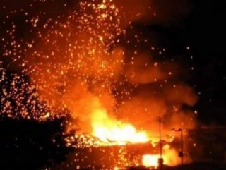Explosions in military area in N. Cyprus