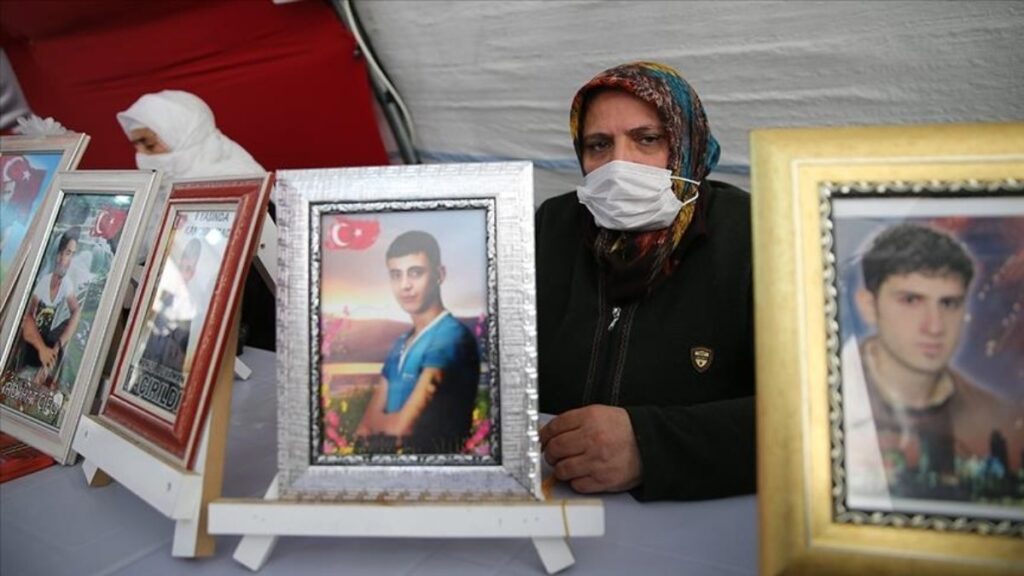 Families Turkey's Diyarbakir urge PKK-abducted children to surrender