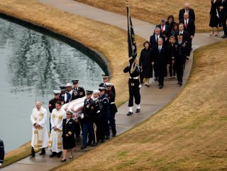 Former President George H.W. Bush laid to rest in Texas