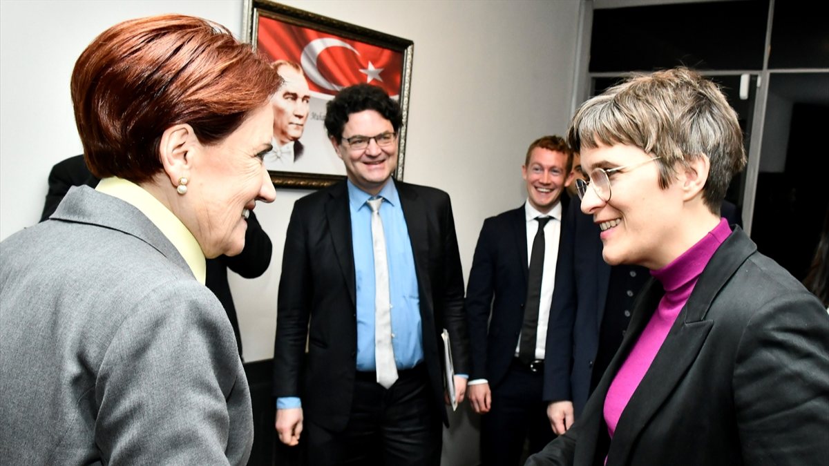 German minister visits opposition Good Party's Akşener in Ankara
