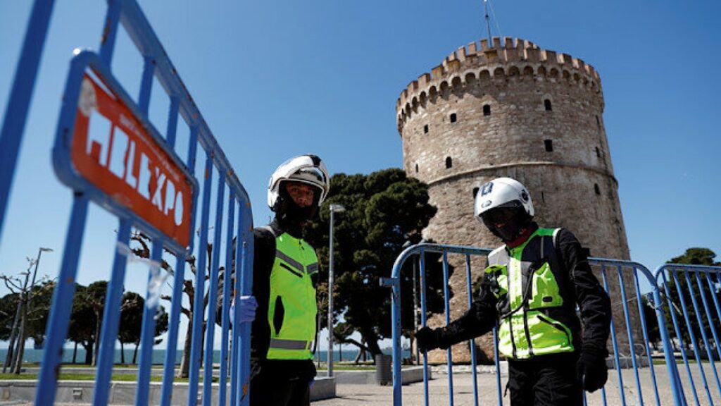 Greece records highest single-day virus cases