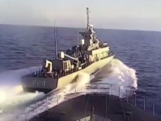 Greek vessel harasses Turkish corvette during sea air exercise