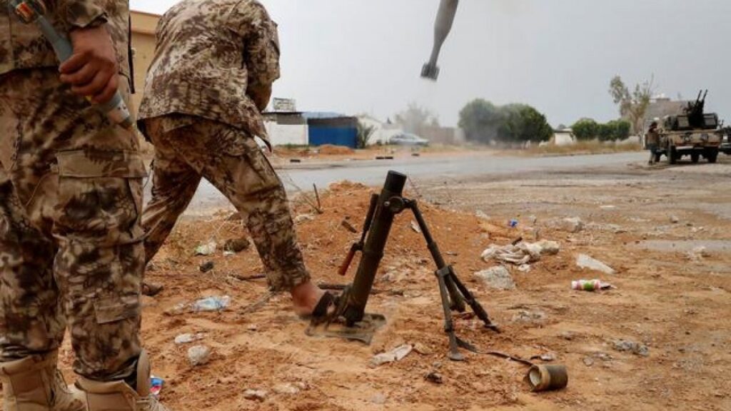 Haftar’s militia fires rockets at Libyan army