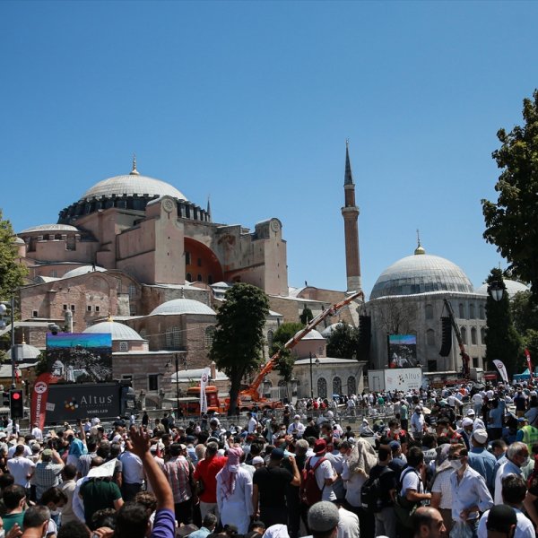 Hagia Sophia reopens as mosque in a historic move