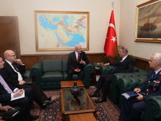 Hulusi Akar, US Syria envoy discuss Manbij