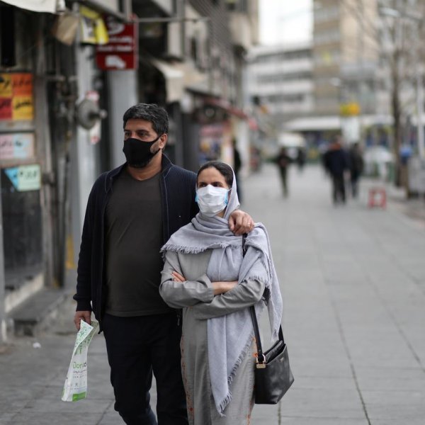 Iran's death toll from coronavirus rises to 8,584
