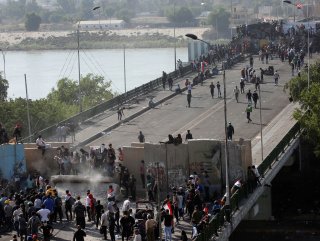 Iraq border closed amid ongoing protests