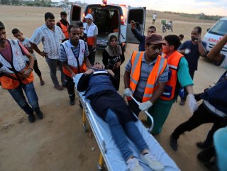 Israeli fire attacks injure 2 Palestinians in Gaza