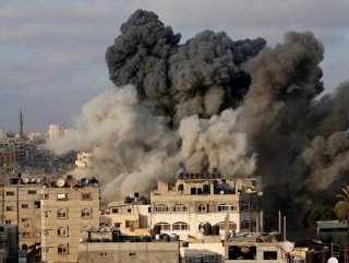 Israeli forces hit Gaza Strip