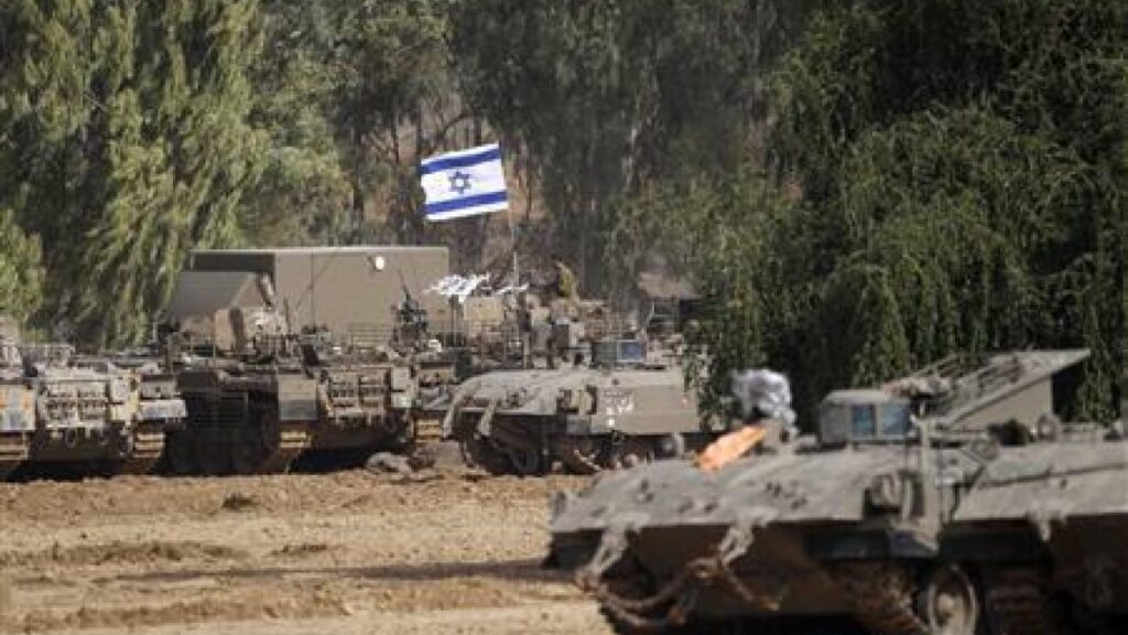 Israeli tanks breach Lebanese border, fire phosphorus bomb
