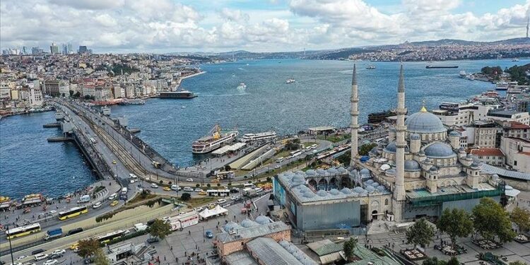 A view of Istanbul. AA photo.