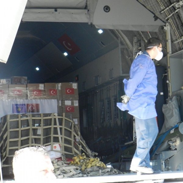 Kosovo thanks Turkey for medical supplies