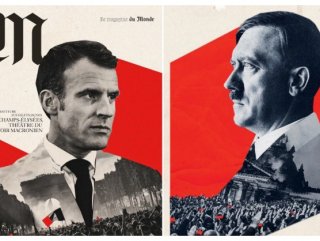 Macron compared to Hitler by French Le Monde