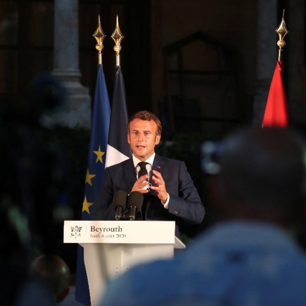 Macron tries to legitimate interfering in Lebanon