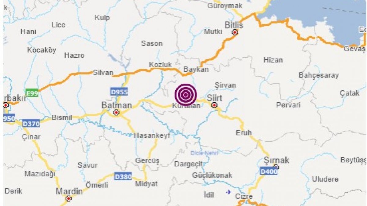 Magnitude 5.0 earthquake shakes Turkey’s southeastern province