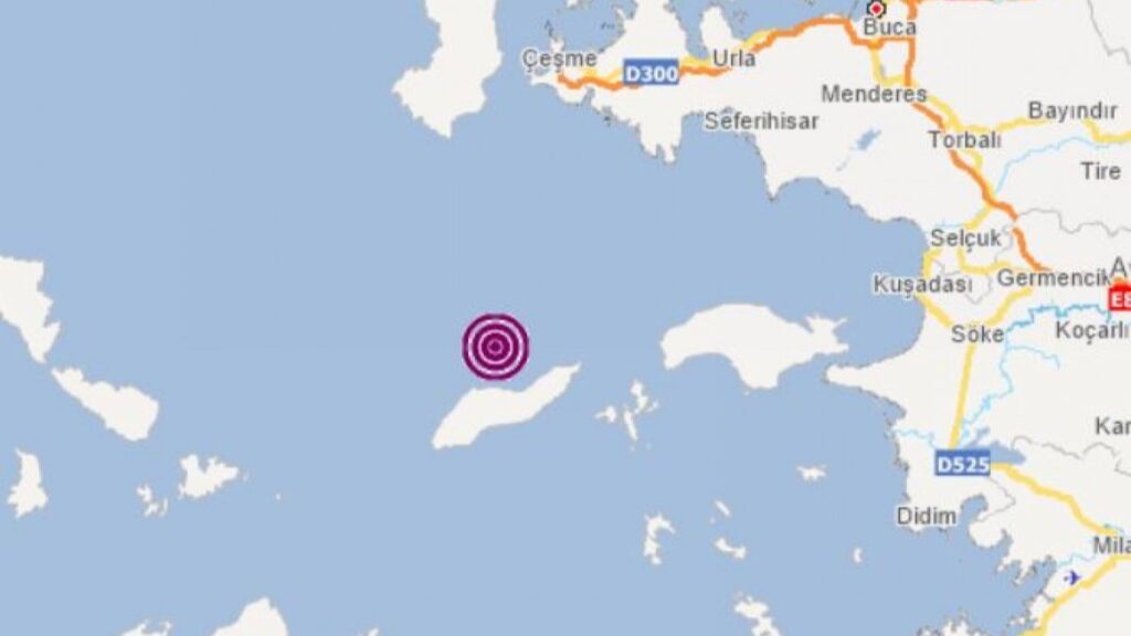 Magnitude 5.1 earthquake hits Aegean Sea near Turkey's Izmir