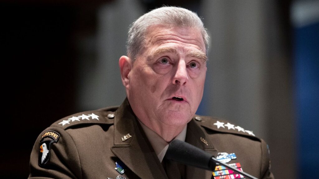 Military will not play role in US elections: General Milley