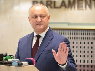 Moldova's new president has been stripped of his duties