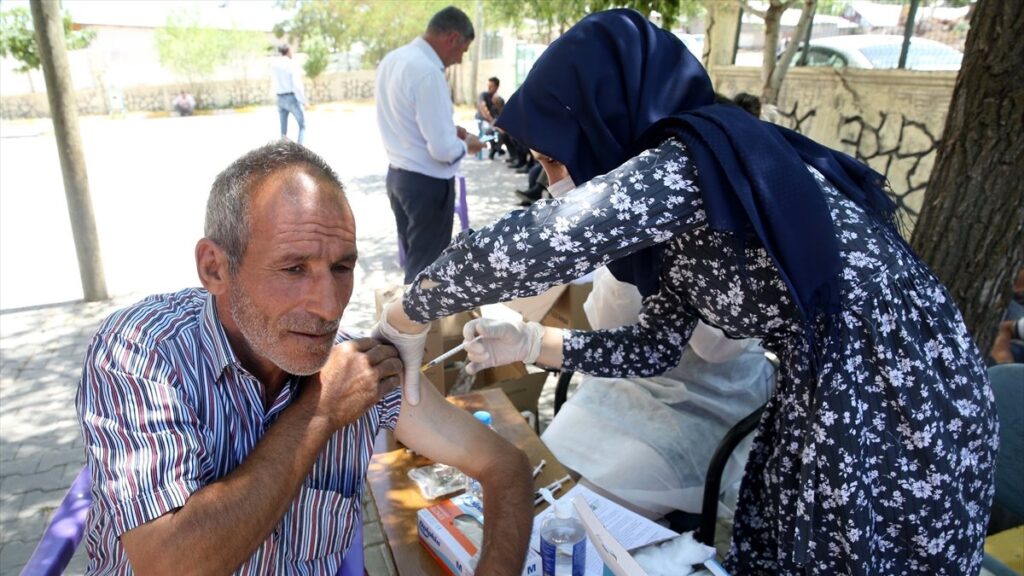More than 76.8 million given coronavirus vaccine shots so far