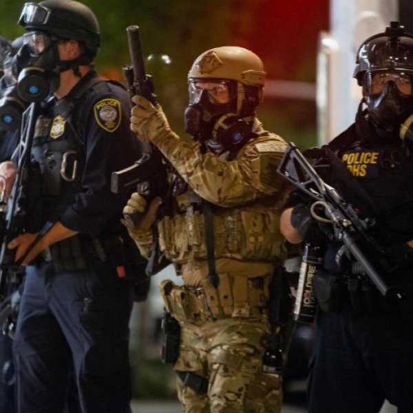 Oregon governor says federal officers pulling out of Portland