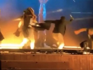 Performers stabbed during a live show in Saudi Arabia