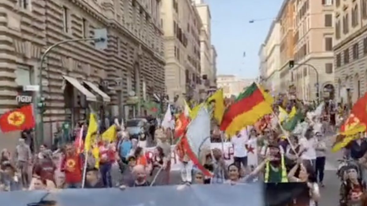 PKK demonstration in Rome angers Turkey