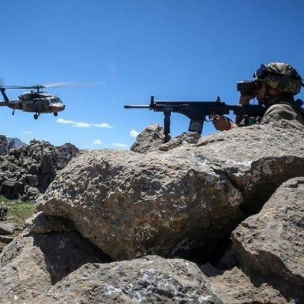 PKK terrorists surrender to Turkish soldiers in southeastern Turkey