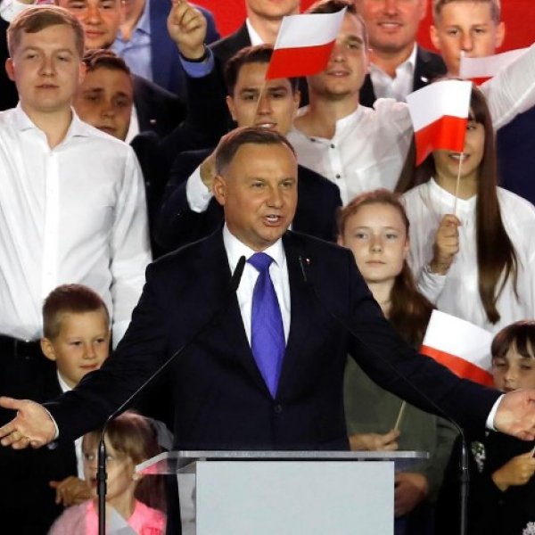 Poland's Duda declares victory in presidential race