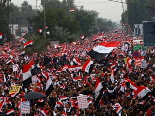 Police clash with protesters in Iraq