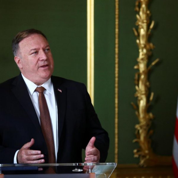 Pompeo says hopes for quick free trade deal with UK