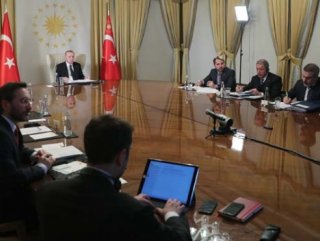 President Erdoğan chairs teleconference-Cabinet meeting